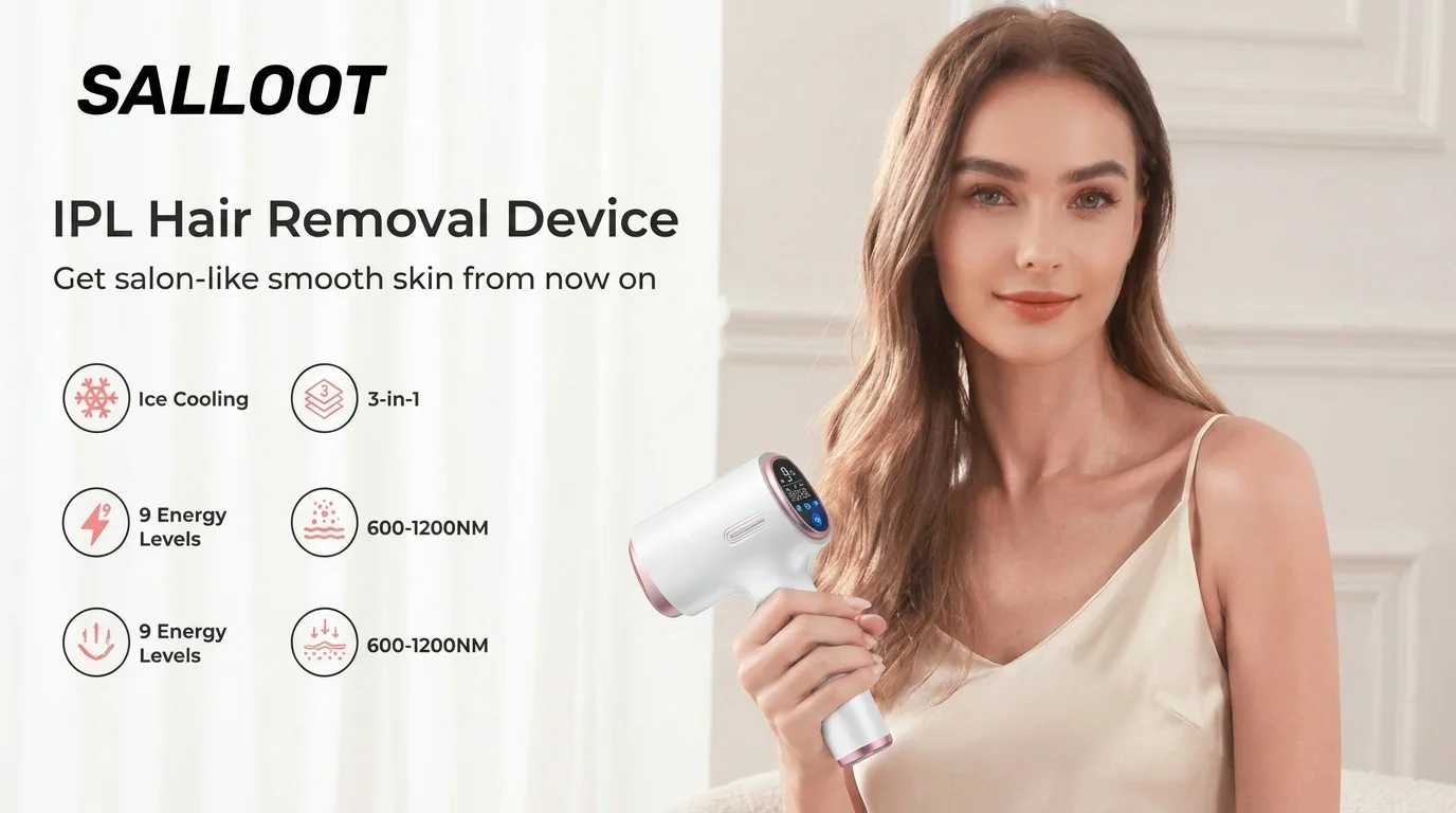Ipl Laser Hair Removal Device For Face And Body With Ice Cooling_voghion.com