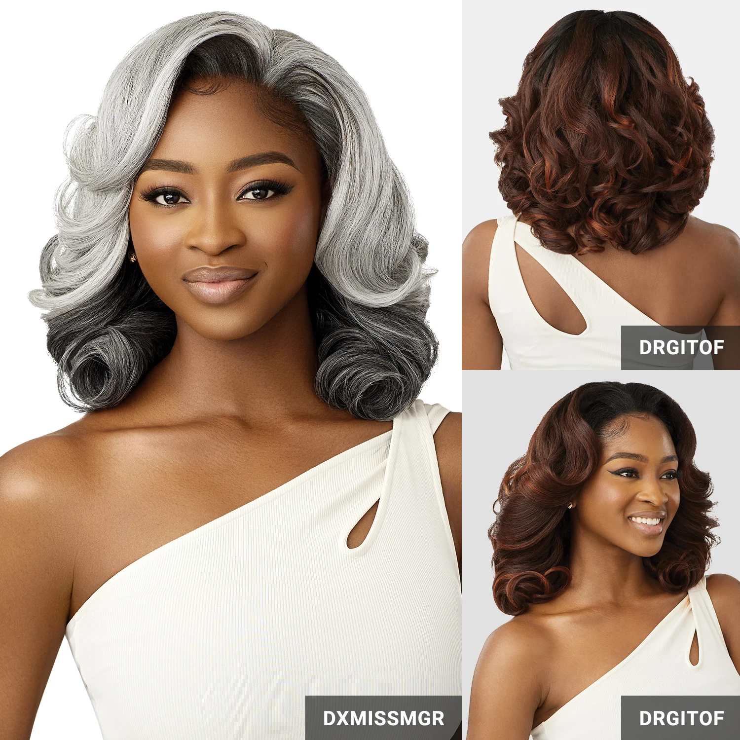 Outre Half Wig Quick Weave Lucette