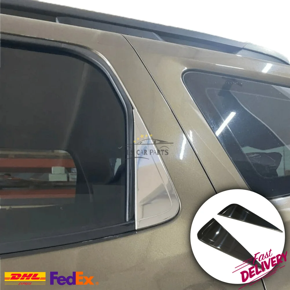 Cover for Dacia Duster Stainless Steel Window Trim 2018 Beyond for Renault Duster 2 Pieces Exterior Accessory Sticker