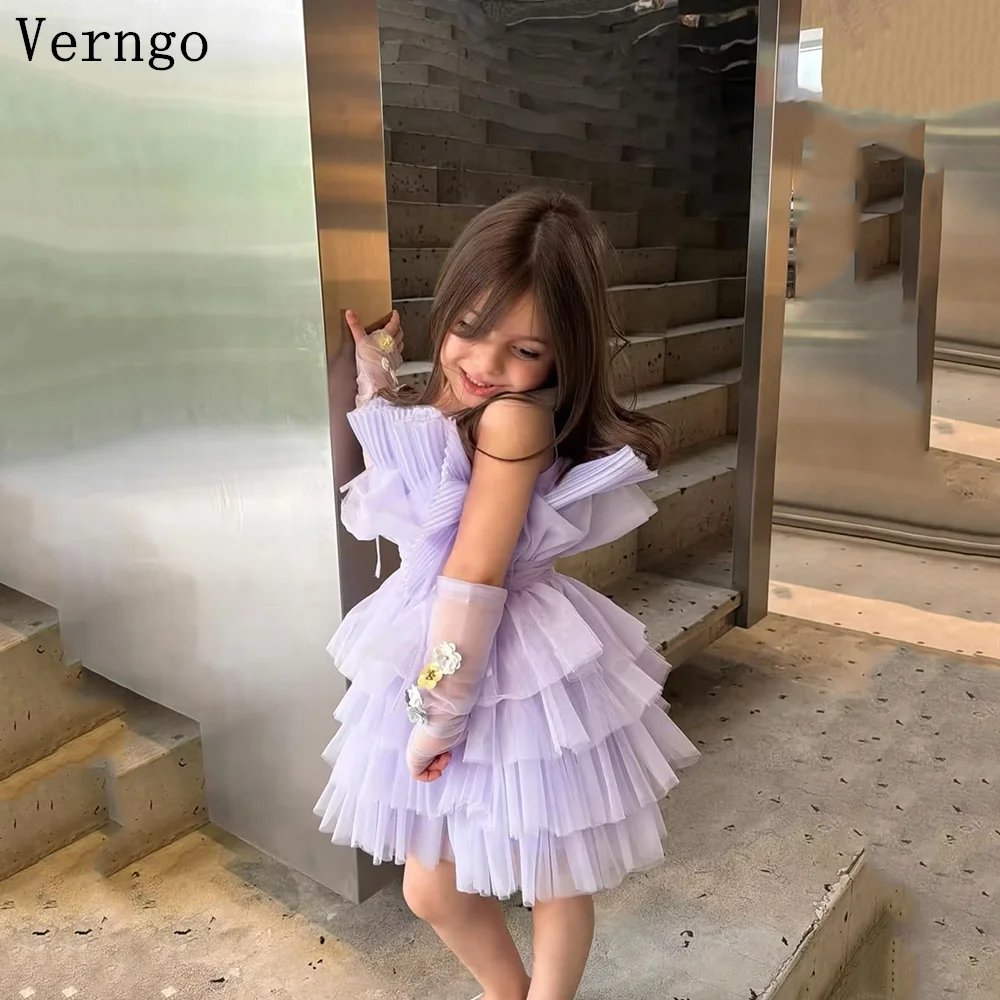 verno-light-purple-tulle-flower-girl-dress-strapless-tiered-ruffle-tutu-kids-formal-birthday-party-dress-with-gloves-customized