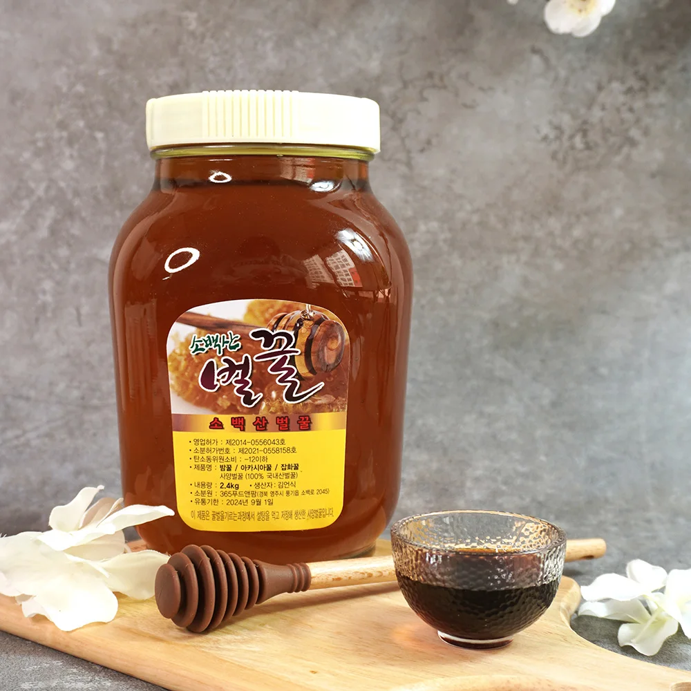 [더조은] 소백산 사양벌꿀 (야생화향) 2.4kg