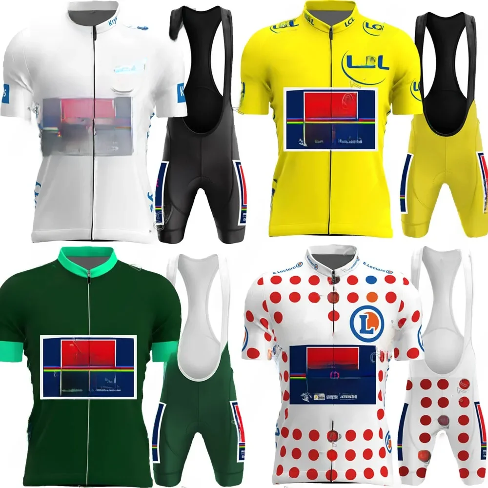 AliExpress Soudal Quick Step 2024 France Tour Cycling Jersey TDF Set Short Sleeve Clothing Men Road Bike Shirts