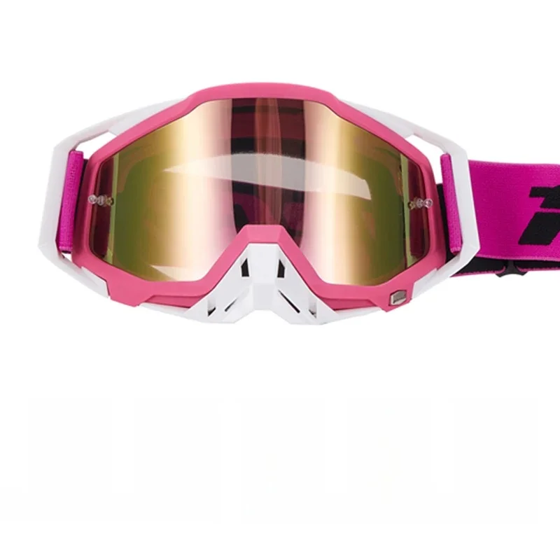 AliExpress NONE Motorcycle glasses MTB off-road goggles replacement lens single layer glasses bag
