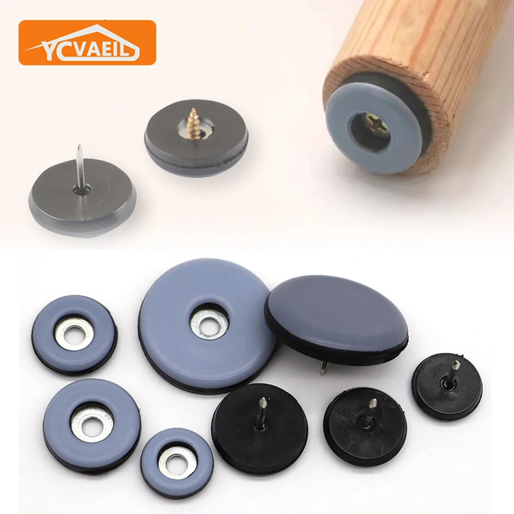 8Pcs Tafel Stoel Benen Pad 25Mm Meubilair Sliders Pads Kabinet Sofa Anti-Slijtage Floor Protector Matten Meubelen hardware