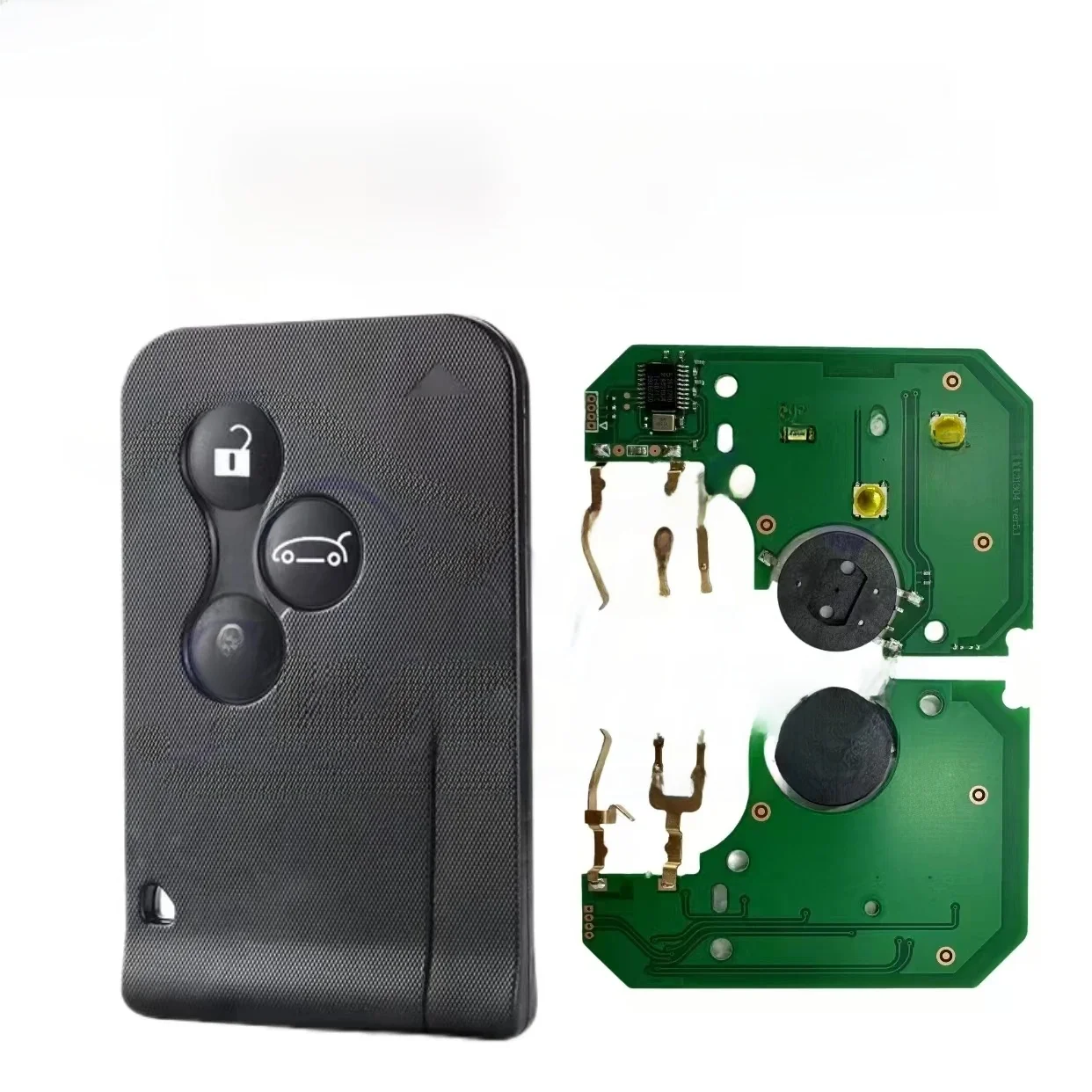 Sunshine ID46 PCF7947 433MHz, mains libres, soudage par ultrasons, clé à distance de voiture pour Renault Megane 2 Scenic Clio Logan Koleos 2003