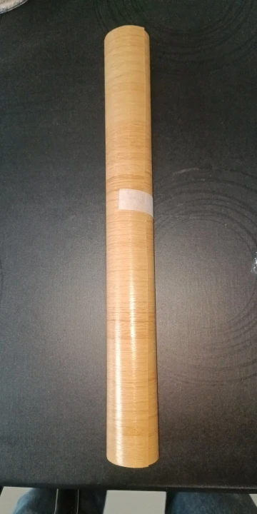 PVC Waterproof Self Adhesive Wallpaper Roll Furniture Cabinets Vinyl Decorative Film Wood Grain Stickers For Diy Home Decor photo review