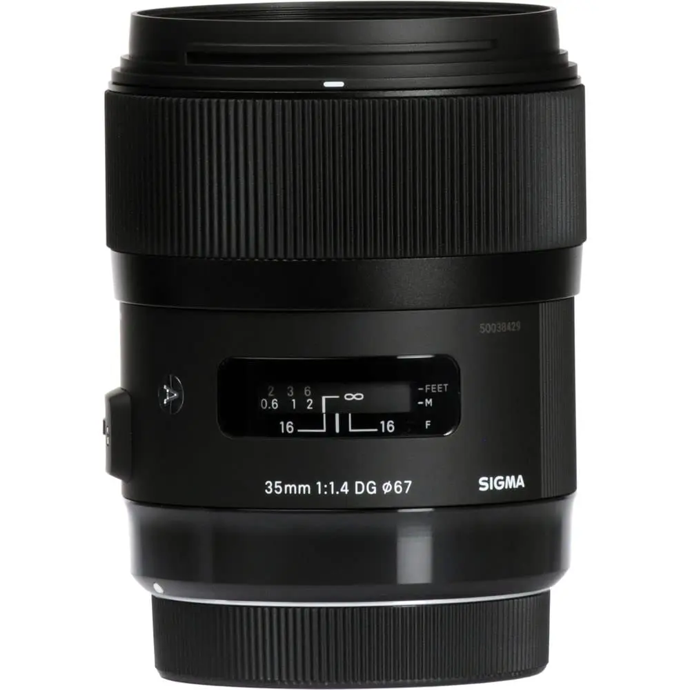 Sigma 35mm F1.4 DG HSM Art Lens For Canon Nikon E Mount