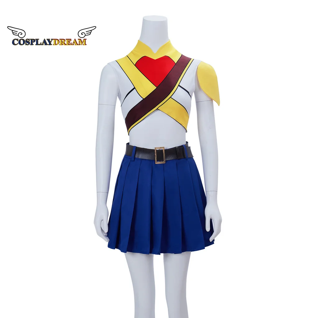 

She Ra Princess of Power Bow Cosplay Costume Women Halloween Carnival Party Dress Outfits