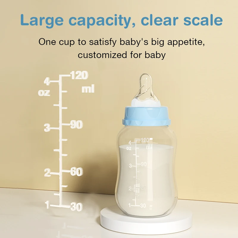 2025 New 150/240ML Baby PP Bottle Wide Mouth Newborn Baby Bottle with Handle Baby Milk Bottle Newborn Pattern Baby Cup BPA Free image 6