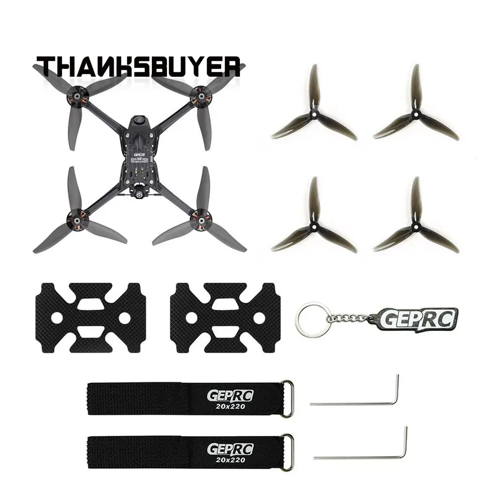 Geprc Racer 5นิ้วโดรนสำหรับแข่ง FPV SPEEDX2โดรน F60PROV 2020KV ตัวรับสัญญาณ PNP 2207 2050KV ประสิทธิภาพสูง FPV Quadcopter