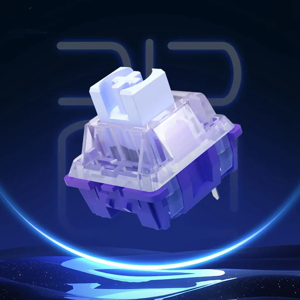 Thunder God Mechanical Keyboard Water Switch Linear 3pins 37gf Super Light Trigger Pressure DIY Custom Switch 18mm Double Spring