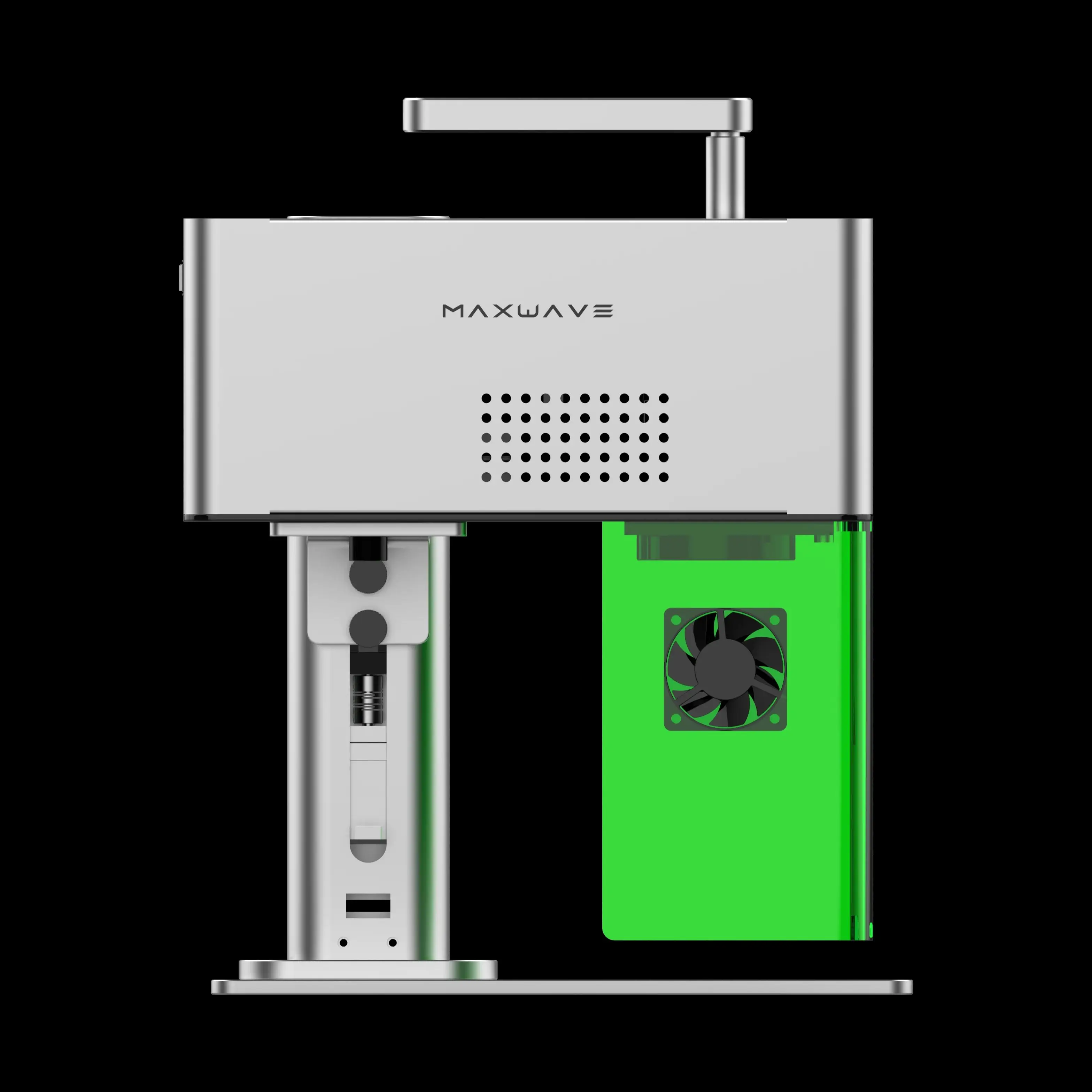 

Мини-лазерный гравер Maxwave 3000 мВт - портативный гравировальный станок для ювелирных изделий, дерева, кожи, акрила своими руками