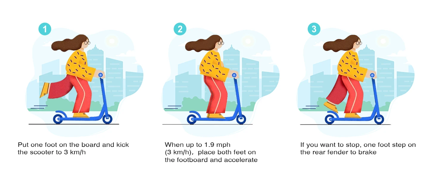 RCB R11 Kids Electric Scooter for Age 6-12, 150W Motor, 3 Speed Modes up to 9.9 mph & 5 Miles Range, 7"/6" Solid Tyres, LED Lights & Display, Bluetooth Speaker, Foldable 6.65kg, CE Certified