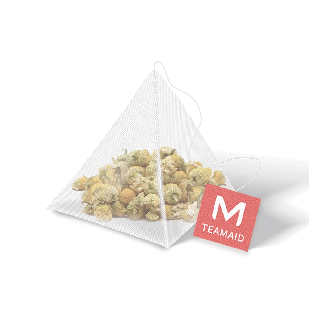 [TEAMAID] Organic Camomile Herbal Tea Pyramid 30 Tea bags