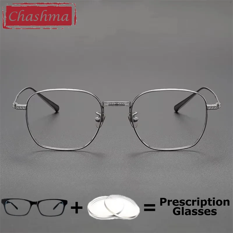 

Women Optical Prescription Glasses Pure Titanium Men Myopia Lens Wide Field Multifocal Progressive Glass Fashion Spectacle