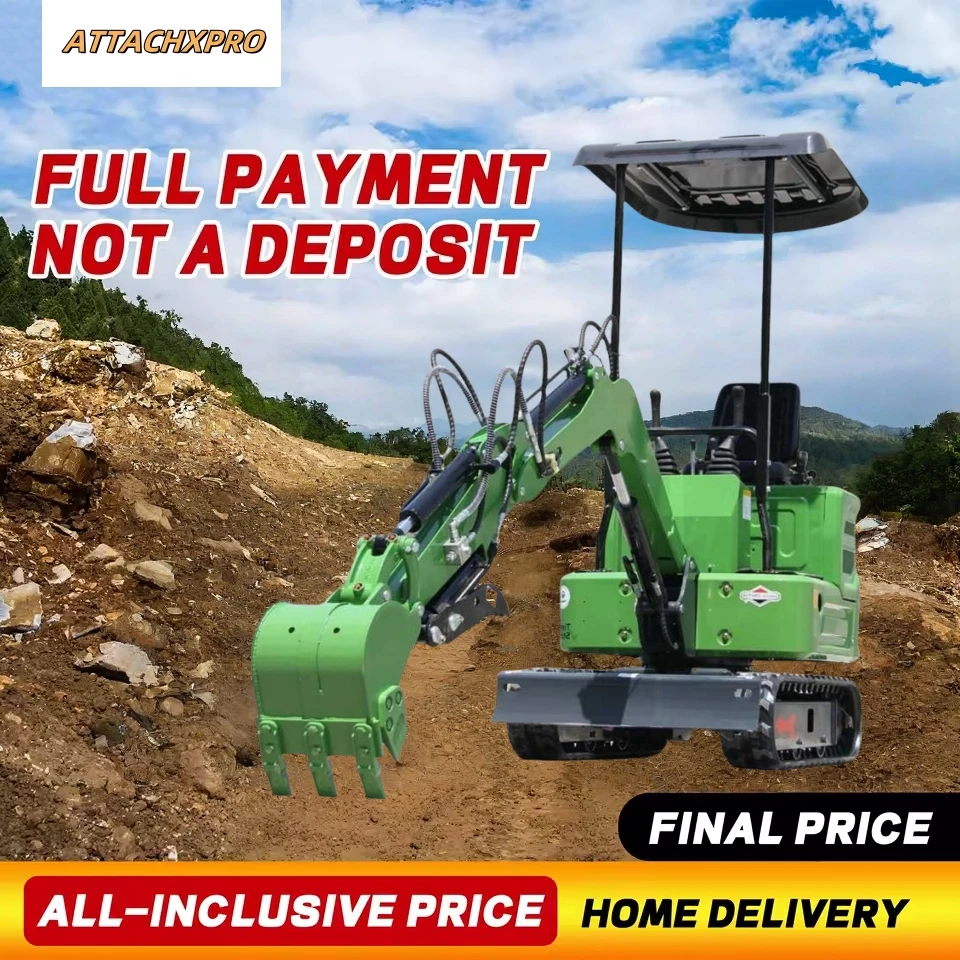 Pagamento completo, non un deposito Minescavatore DM150G da 2000 libbre con morsetto idraulico e motore B&C