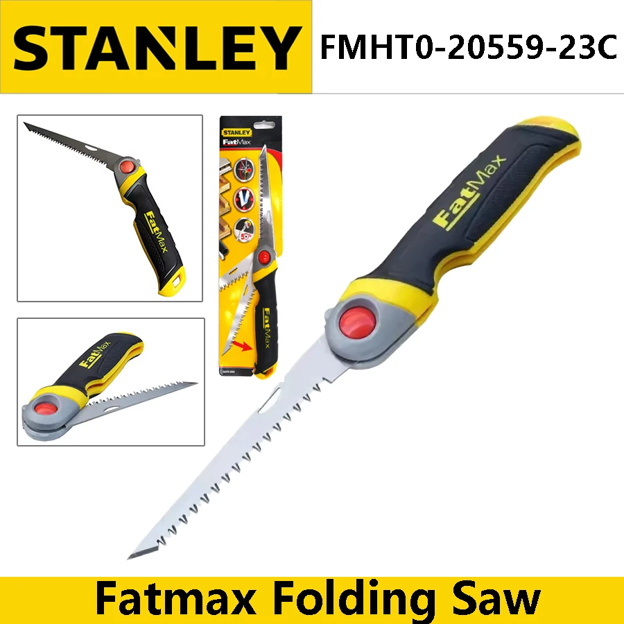 STANLEY FMHT0-20559-23C Fatmax Folding Saw Woodworking Saws Garden Hand Saw Cutting Hand Tools