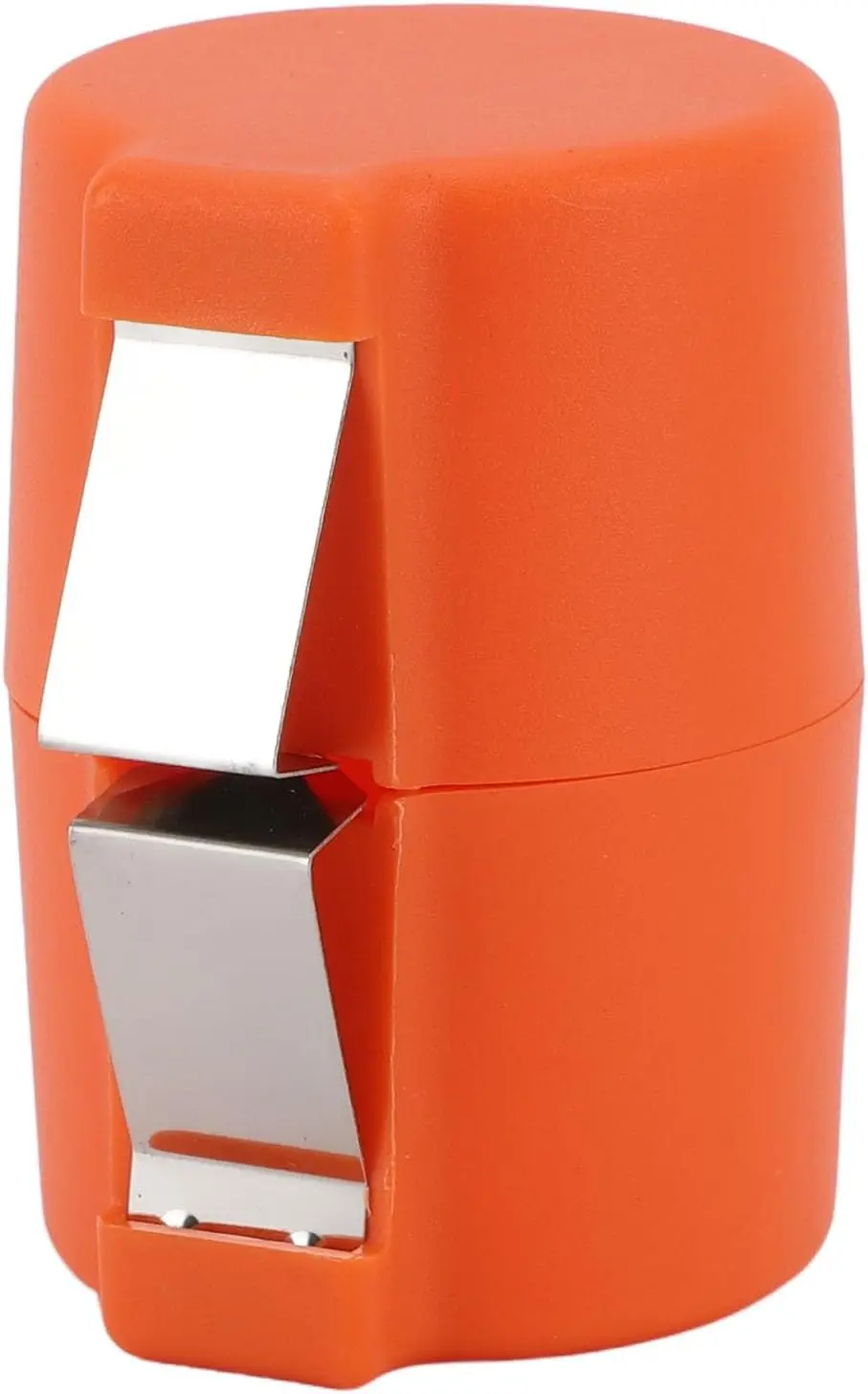 2026 New Egg Shell Opener, Egg Cracker Tool for Hard Boiled Eggs, Stainless Steel Eggshell Breaker, Handheld Egg Separator for Kitchen Restaurant Prep(Orange Red)
