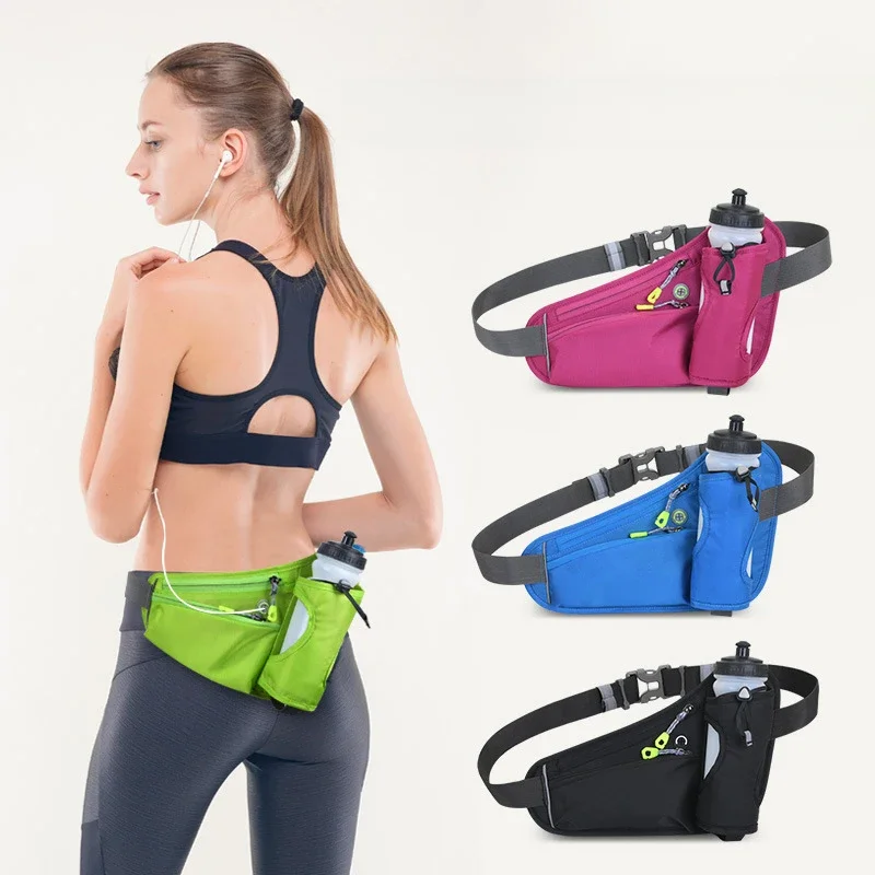 AliExpress NONE Running Waist Bags for Long-distance Runners Hikers Water Bottle Outdoor Sports Fitness Cycling Belt  Phone Pouch