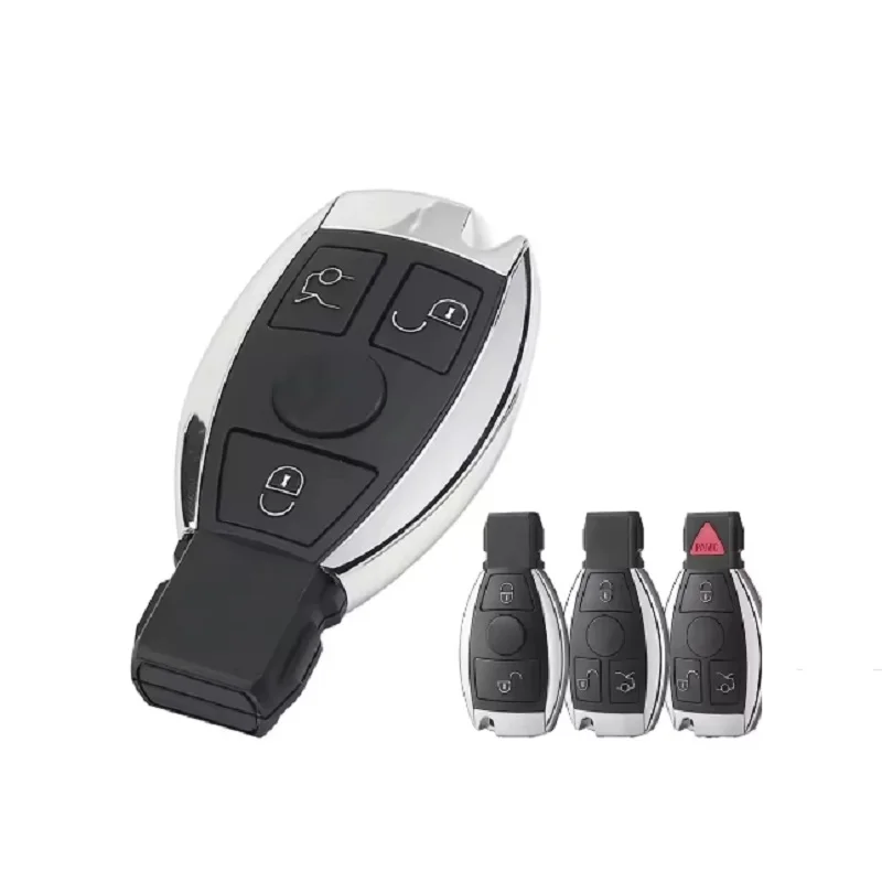 

Smart Remote Car Key Shell Case for Mercedes BGA/NEC A C R S CL SL CLK SLK W203 W211 W204 2/3/4 Buttons for Benz key control Fob
