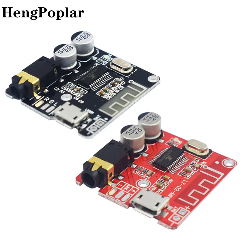 Type C Bluetooth Audio Receiver Board Bluetooth 5.0 MP3 Lossless Decoder Board Wireless Stereo Music Module 3.7-5V XY-BT-Mini
