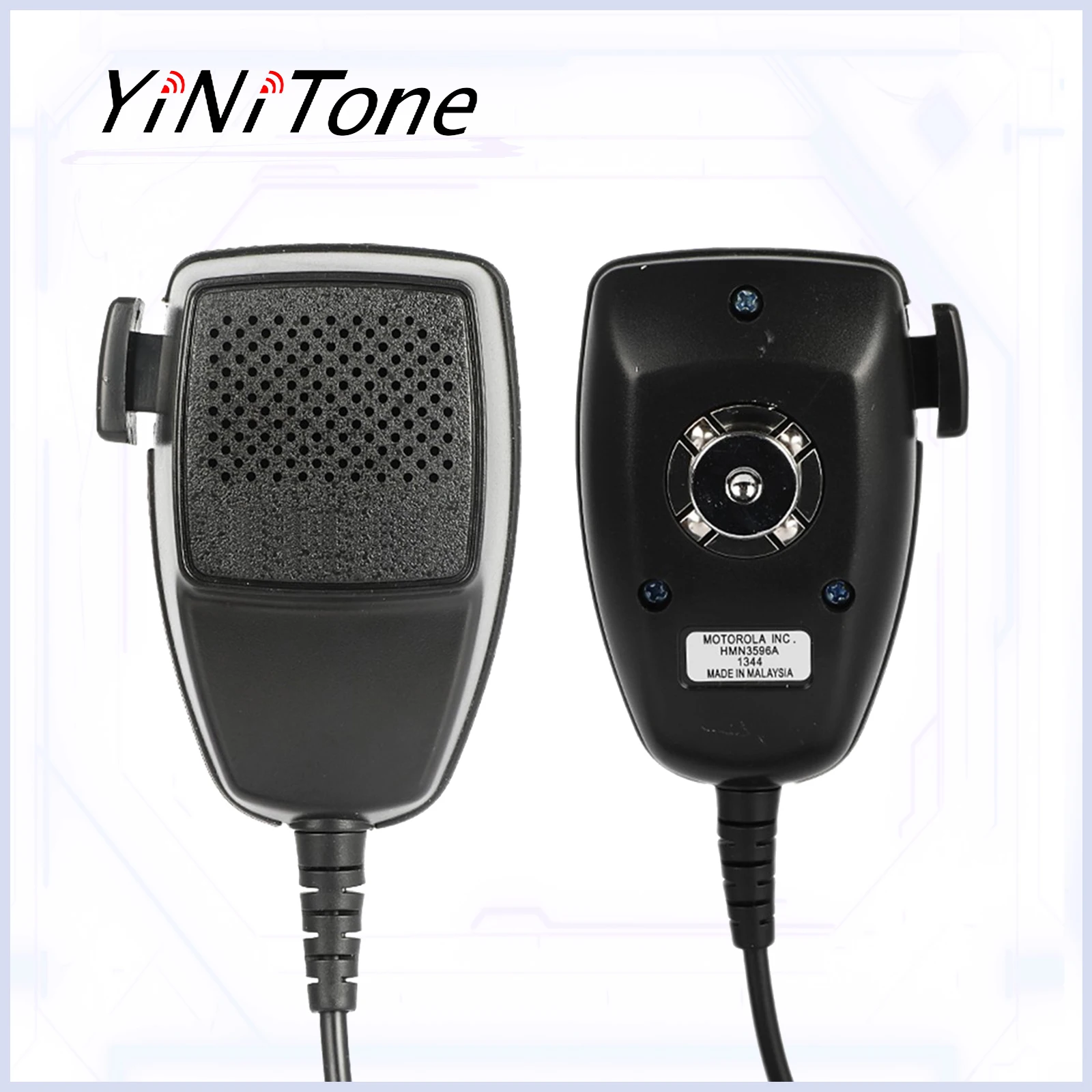 8-pin Handheld Standard Shoulder Speaker Microphone PTT For Motorola GM300 GM338 CDM750 GM950 Car Mobile Ham Two Way Radio