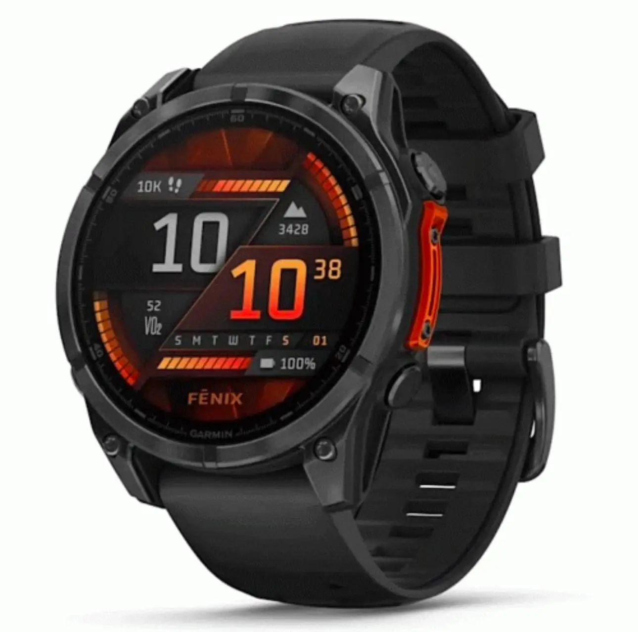 Nuevas ventas Garmins-Fenix 8 Sapphire Solar, reloj inteligente GPS multideporte - 51 mm