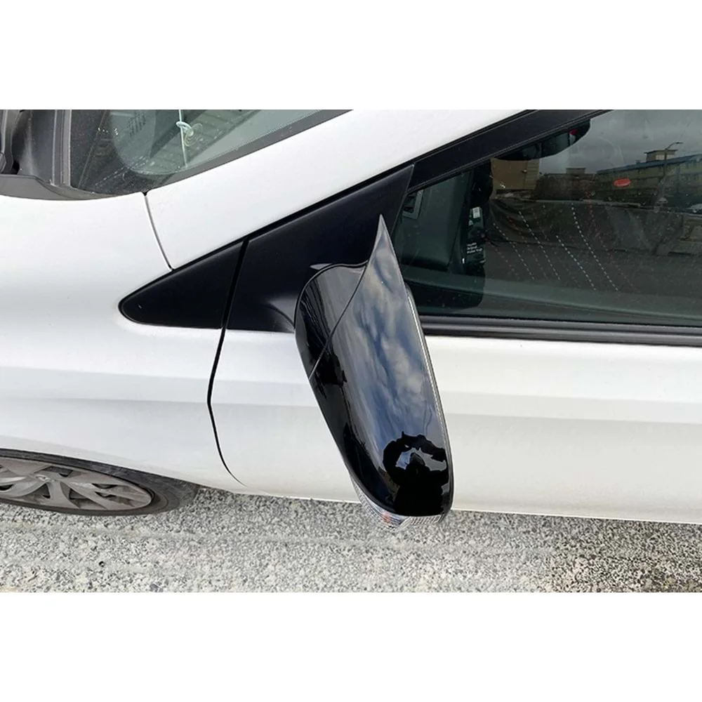 For Toyota Corolla E170 2013-2018 Bat Style Mirror Cover Car Accessories Rearview Mirror Cover 2 Pieces Cover Shields