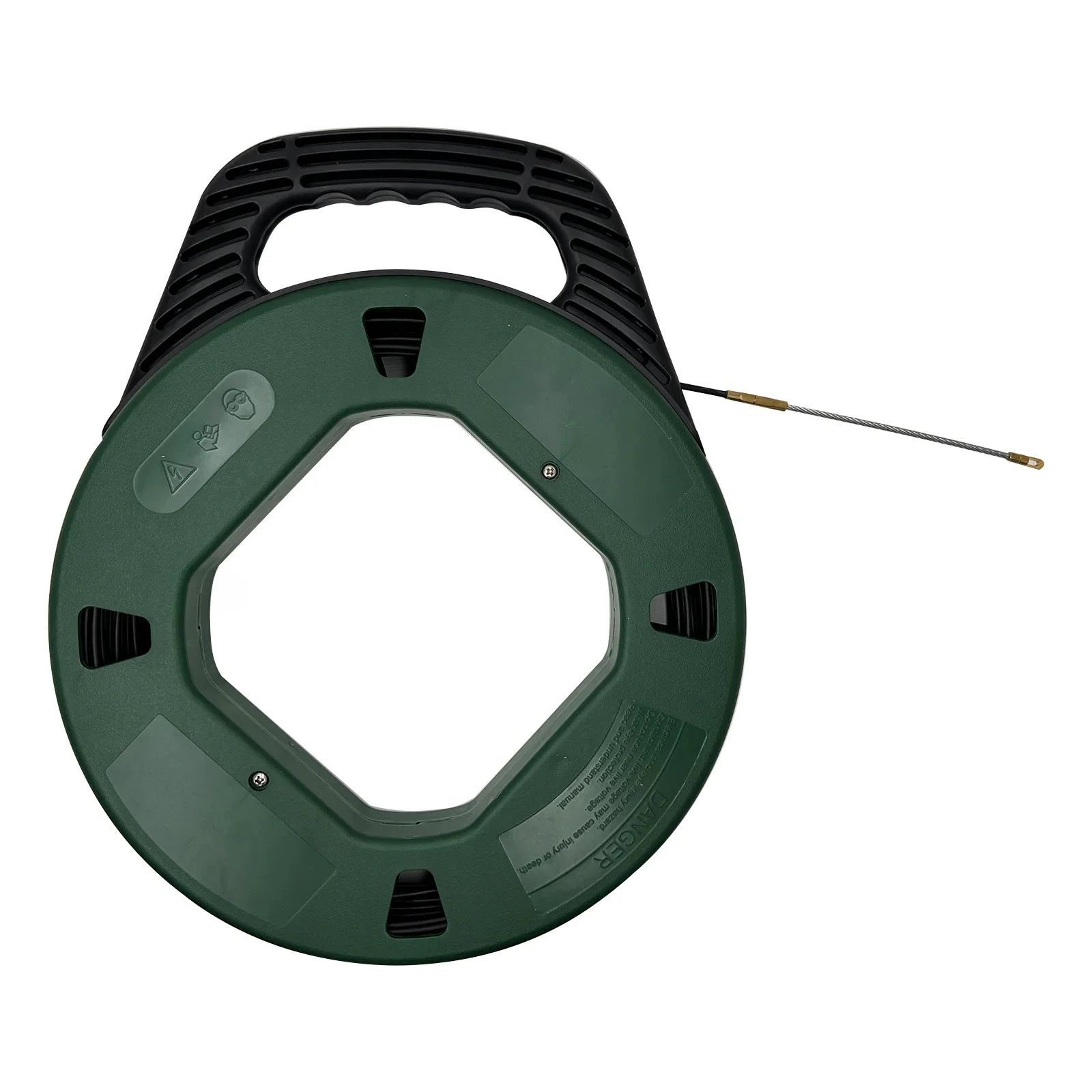 Ruban de poisson violet avec boîte de rangement, enrouleur de fil de câble, enrouleur de conduit, enrouleur de course, 3mm, 30m, le plus récent