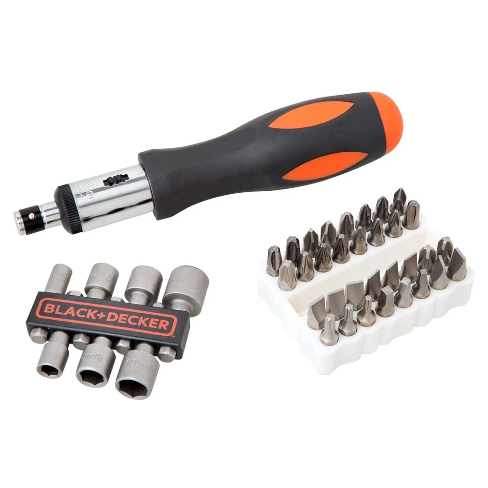 

39 In 1 Screwdriver Set Hand Tool Ratchet Screwdriver Set Screwing Socket Wrench Renovation Tools Sturdy Material Easy to Use