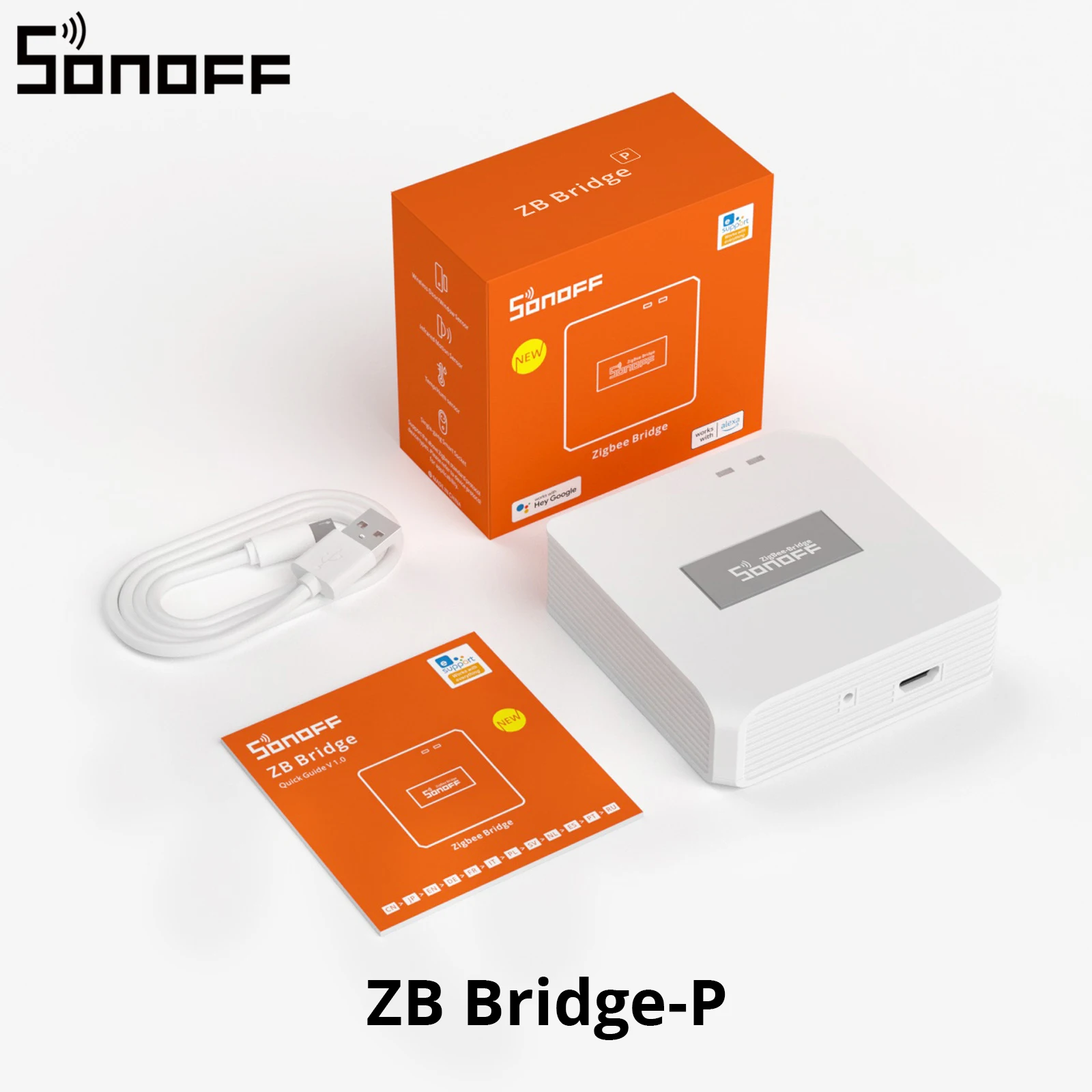 SONOFF ZBBridge-P Zigbee Pro ESP32 Gateway WiFi ZigBee Dual-Protokoll Lokale Smart-Szenen über eWeLink Alexa Google SmartThings