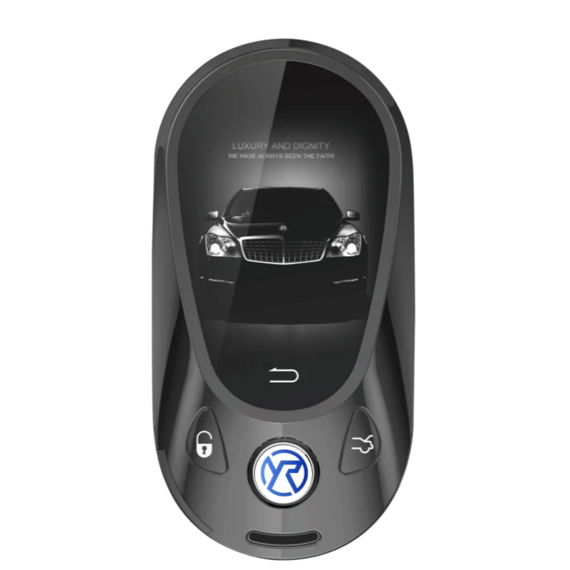 Universal LCD Smart Car Key Suitable for All Keyless Start Cars HD Screen Multiple Colors Add Keyless Entry Function