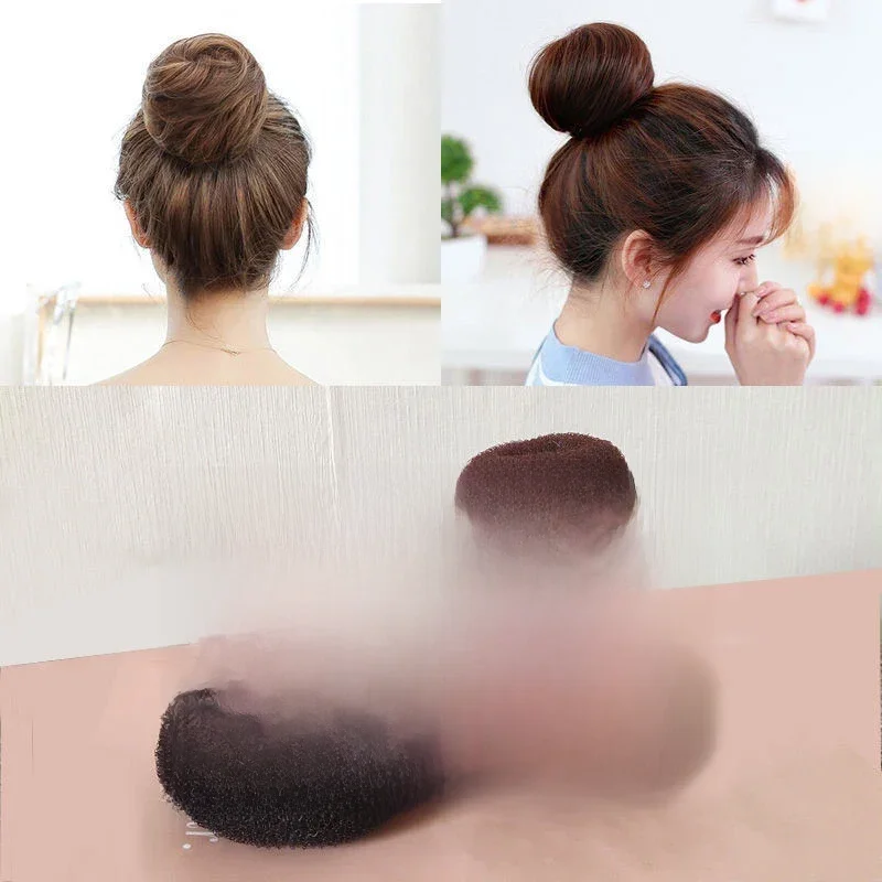 Bagel artificiel astique pour Faisceau, Outils de Attache de Cheveux, Style Industriel, Accessoire pour Chignon Twister, Décorations pour Tresses