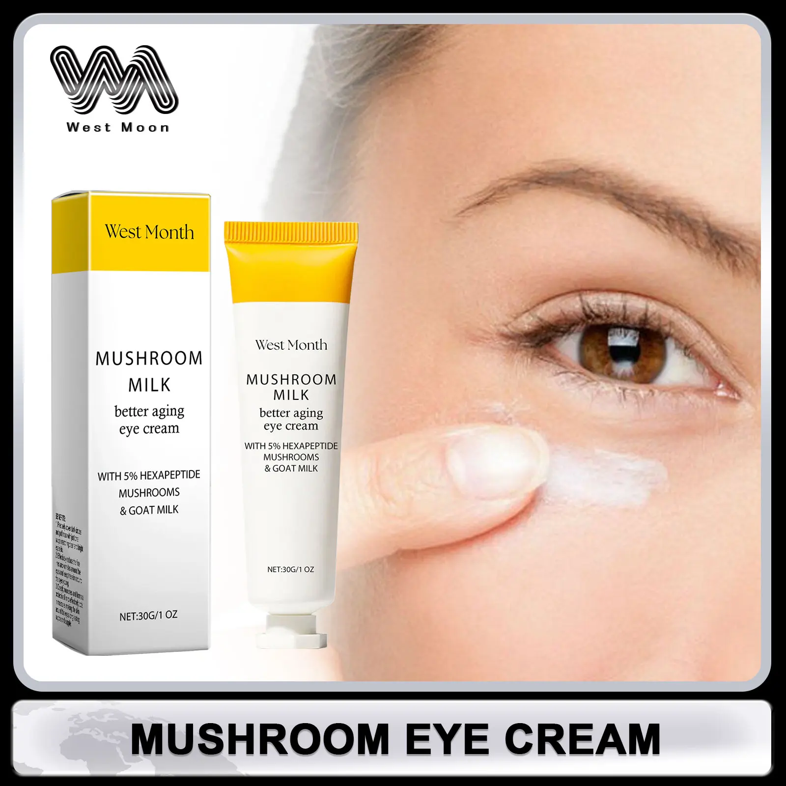 

Dark Circles Under the Eyes Cream Lifting Firming Face Lines Reduce Eye Puffiness Cream Moisturizing Lightening Eye Gel Cream