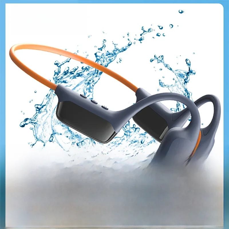 S10 Bluetooth 5.4 Echte beengeleidingshoofdtelefoon IPX8 Waterdicht DT5.0 MP3 Ingebouwd 32GB geheugen LED digitaal display om te zwemmen - afbeelding 2