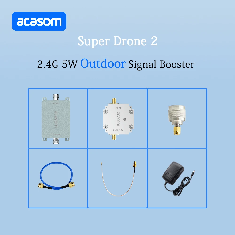 

AGC Outdoor WiFi6 2.4GHz Wifi Signal Amplifier Wireless Repeater Booster WIFI Router Range Extender