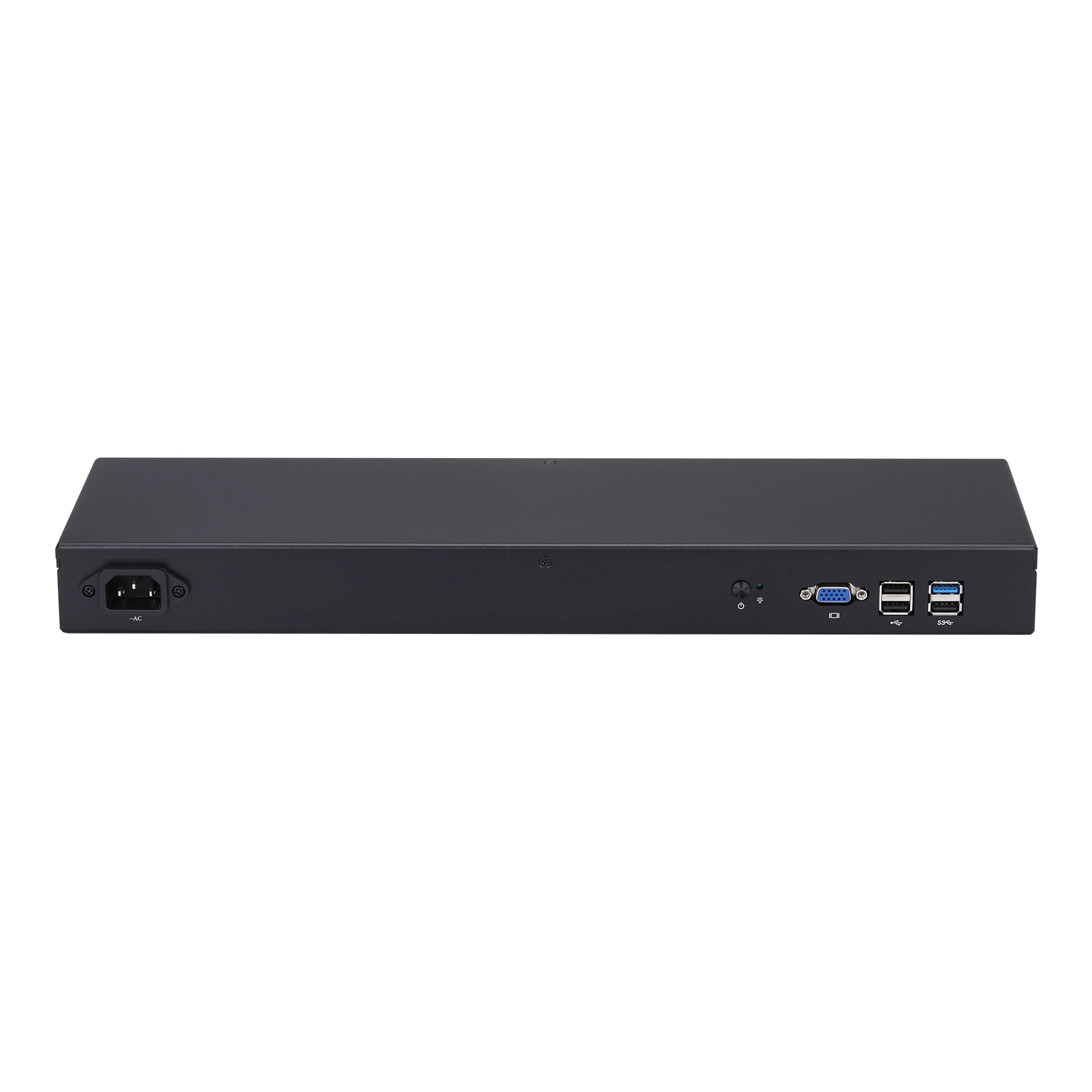 Qotom servidor doméstico Q190G4 1U Rack Celeron J1900 Quad Core 4 Lan Dispositivo de puerta de enlace de seguridad como Firewall/Router