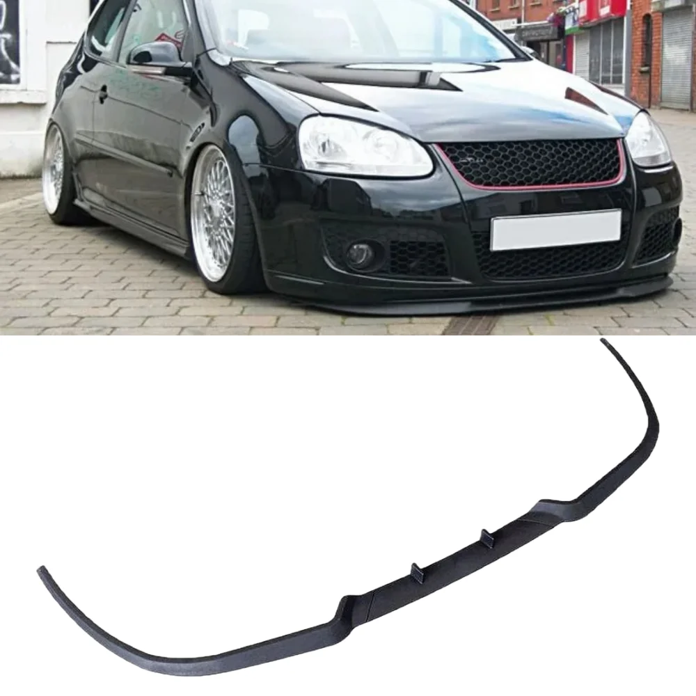 For VW Volkswagen Golf GTI R32 Jetta MK5 CUPRA R FRONT SPOILER FRONT BUMPER LIP Spoiler lip universal 3pcs body kit Spor tuning