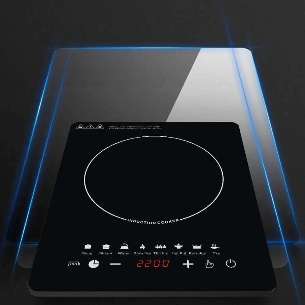Image 4: Table de cuisson à induction électrique individuelle 2200W, portable