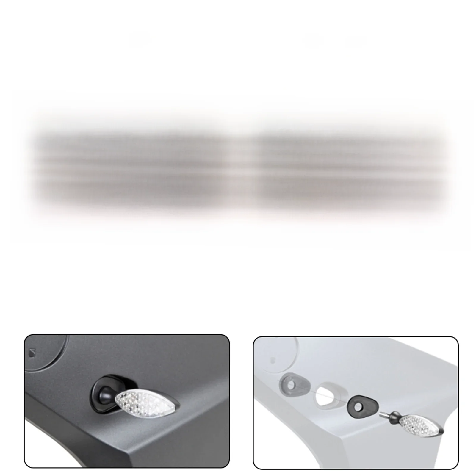 Adaptateur d'indicateur de clignotants de moto, entretoises pour Yamaha MT01 MT25 MT03 MT07 MT09 R1 R6 R6S R15 R25, pièces de réparation robustes 4 pièces