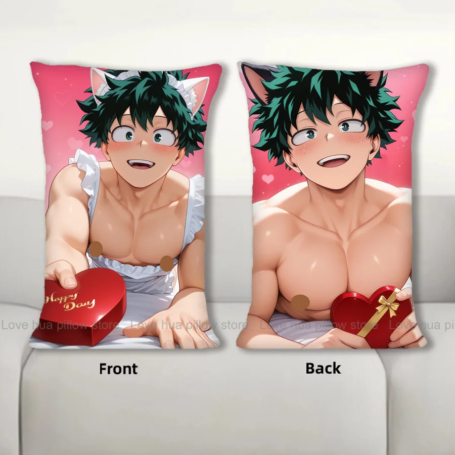 

Anime Body Pillow Midoriya Izuku NSFW Dakimakura Private Collection Sofa Cushion Custom Pillow Cover