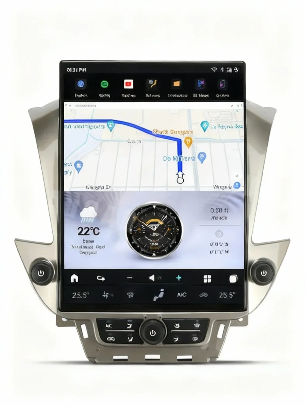 

Автомагнитола AuCar 15.6'' на Android 14 с GPS-навигацией для GMC Chevrolet Tahoe Suburban Yukon 2015-2018, с поддержкой Apple CarPlay