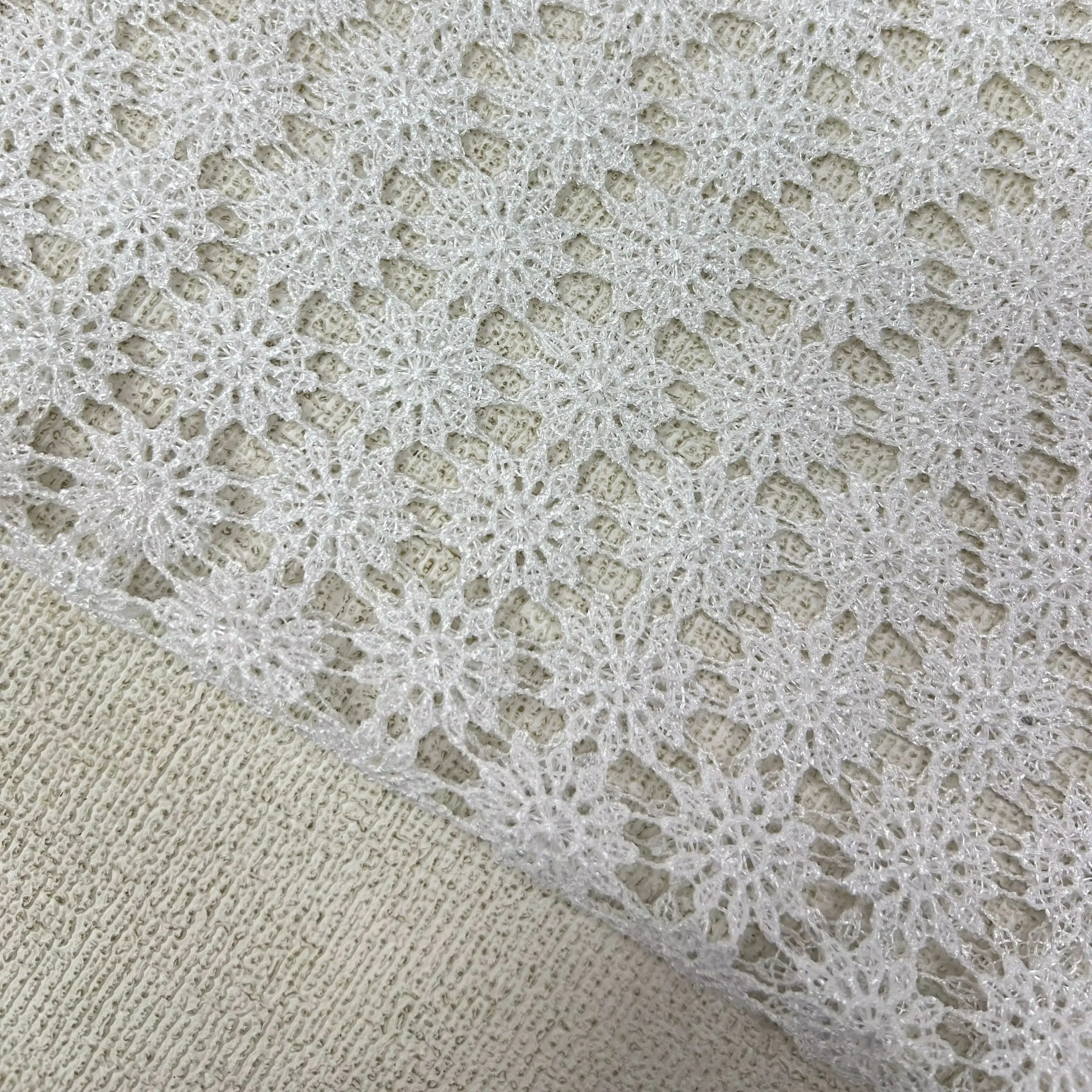 

5 yards Milk Silk White Lace Fabric 2025 High Quality Small Floral Embroidery for Sewing Wedding Dress African Swiss Lace Fabric