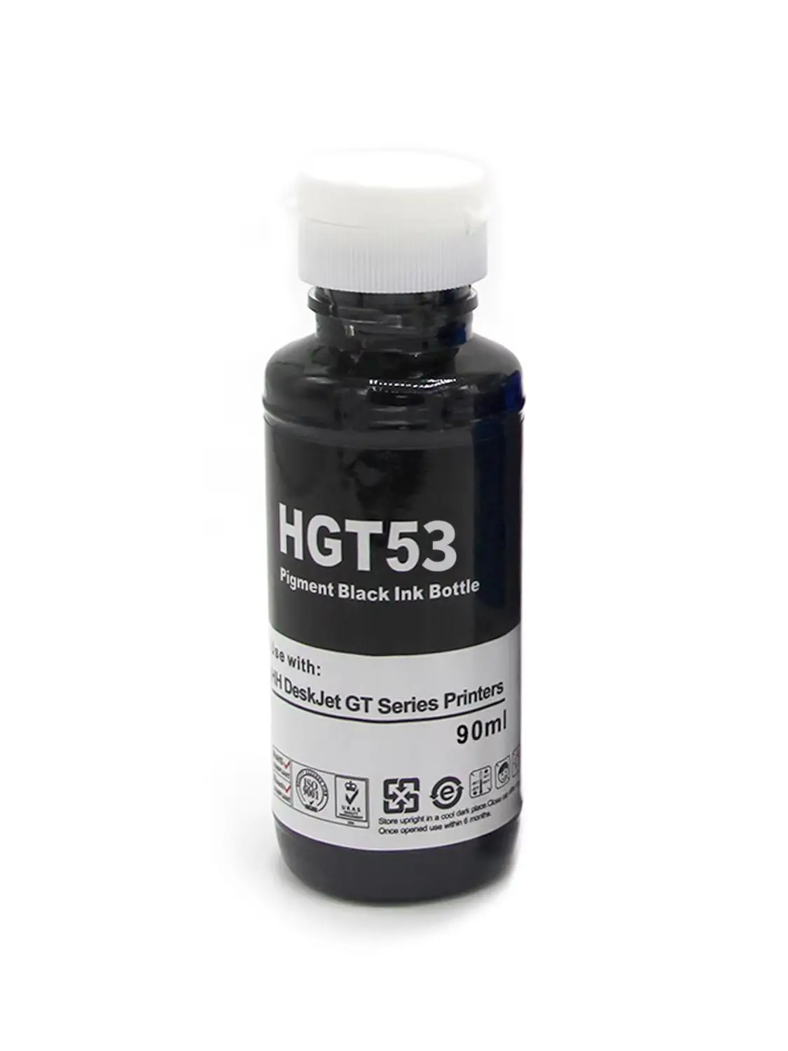 Tinta de colorante HP GT53 GT52 de 90 ml para impresoras HP Ink Tank 110 115 310 315 316 318 319 418 Ink Tank Wireless 410 415 419