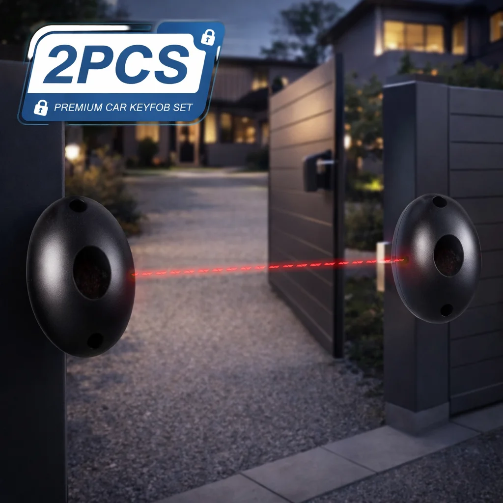 

2PCS Scimagic Infrared Safety Beam Sensor Photocell Detector PUJOL ERREKA DITEC for Garage Gate Door