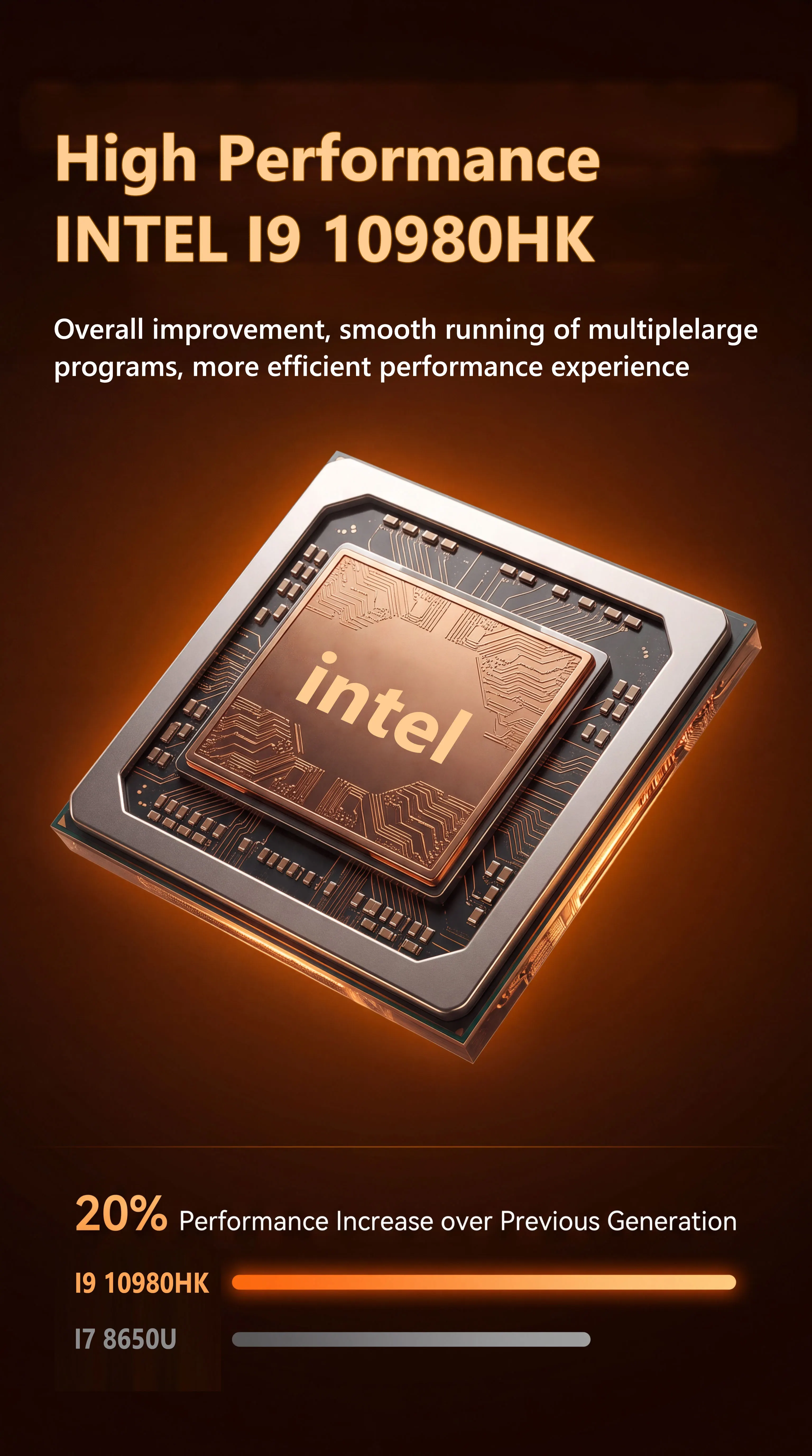 2026 Intel CORE I9-10980HK Mini PC Computer 16GB 32GB RAM 256GB 1/2TB SSD Portable Gaming Mini PC Windows 11 Pro Wifi 6 BT5.0 Office Study Desktop PC 4K