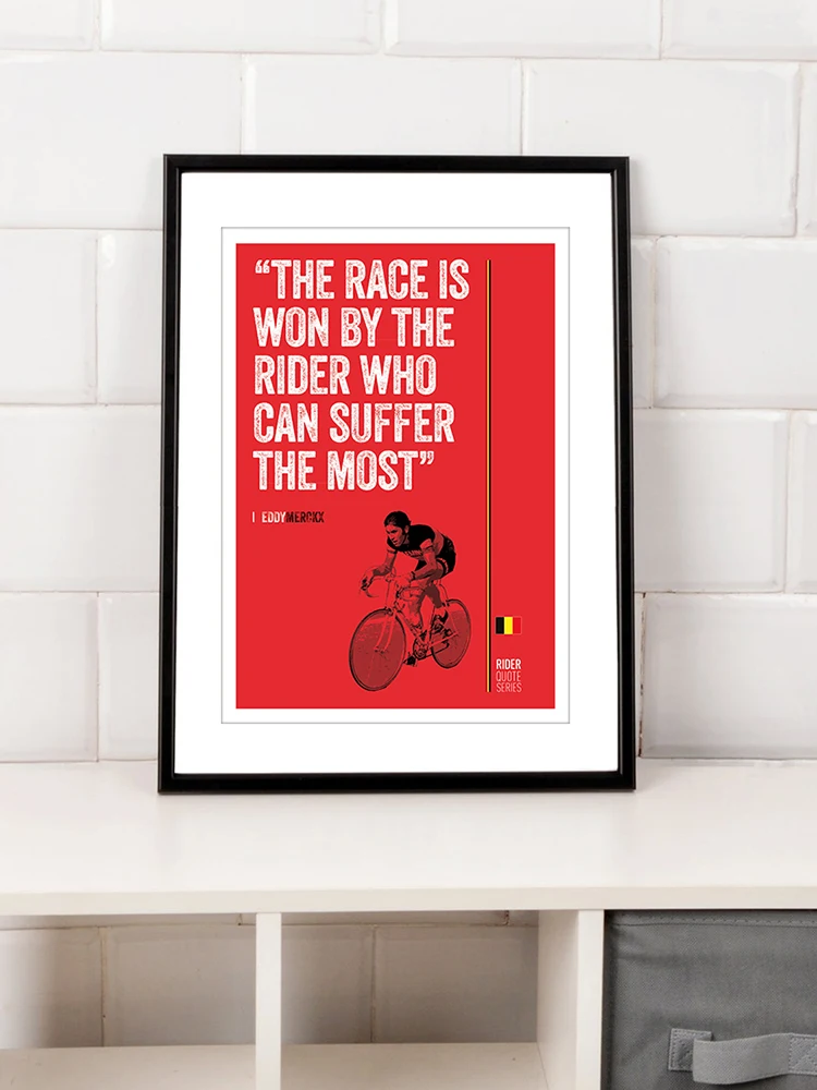 AliExpress Yoolife Cycling Motivation Quote Art Print Vintage Bicycle Poster Shut Up Legs Jens Voigt Saying Canvas Painting Bike Decor Cyclist Gift