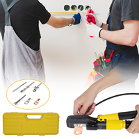 Hydraulic Clamp Home Hydraulic Crimping Tool DIY Cable Wiring Crimping Plier Cordless Hydraulic Press Manual hydraulic pliers