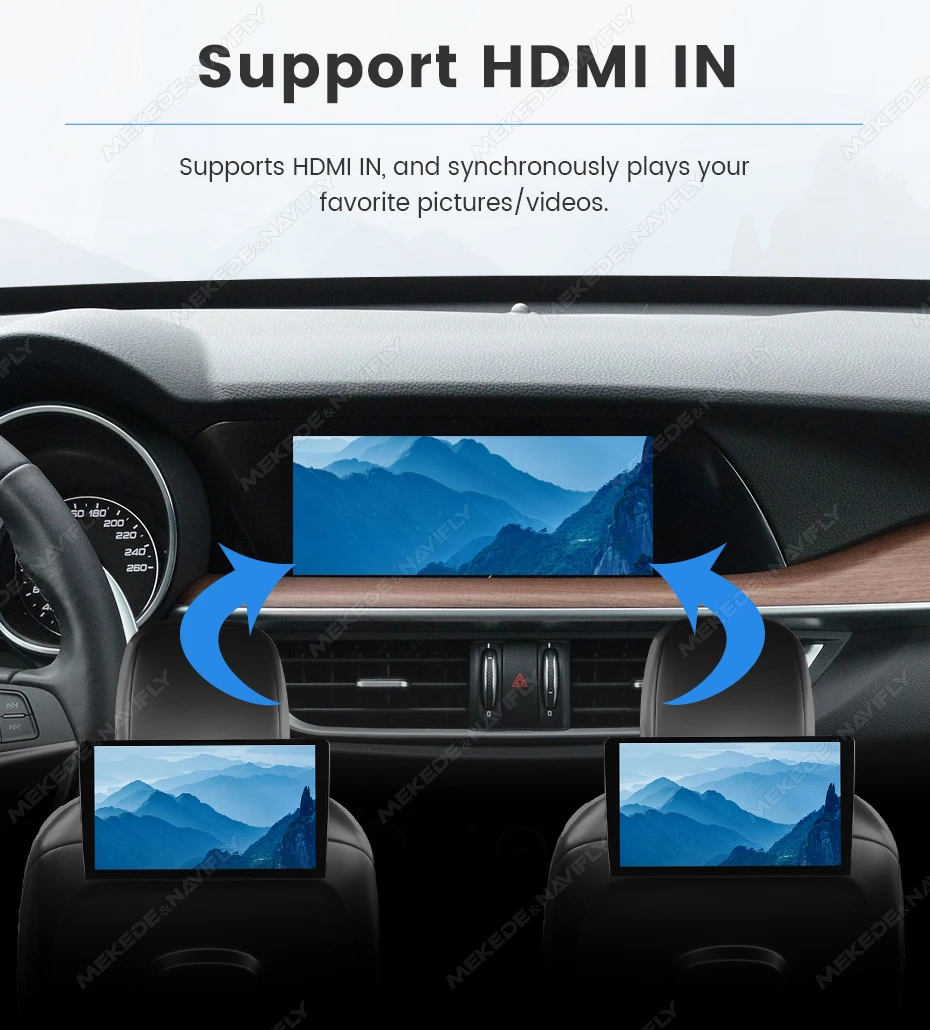 MEKEDE Kabelloses Carplay BOX Android Auto MINI BOX für Alfa Romeo Giulietta OEM-Bildschirm Upgrade-Modul DSP BT Unterstützt YOUTUBE Netflix Twitch TikTok Facebook Kamera Carplay BOX Unterstützt Mirror Link HDMI IN Sprachsteuerung – Detail 14