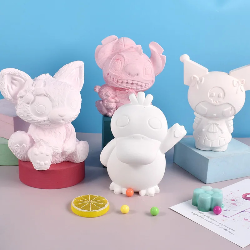 Diy Crystal Gel Glue Mold, Three-dimensional Cartoon Animal Candle Silicone Mold, Party Decoration Ornaments Mold